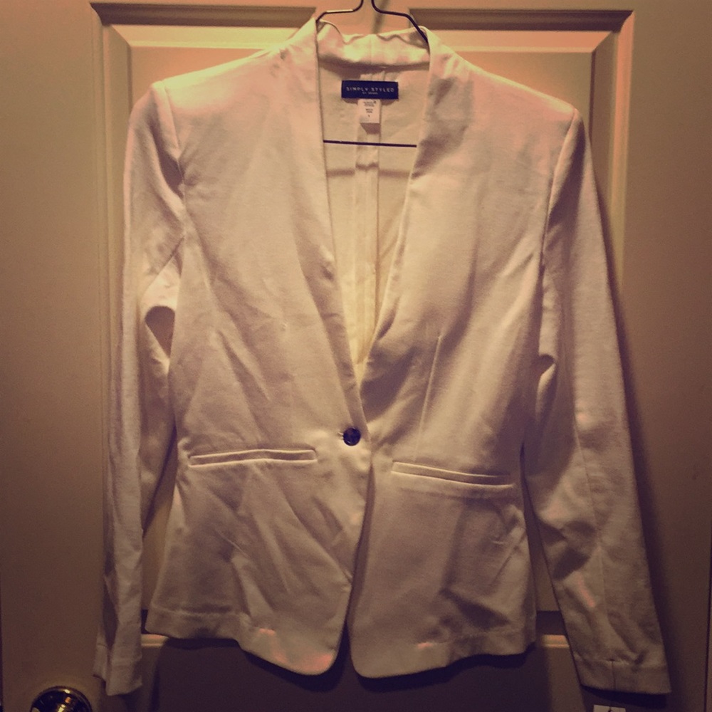 White blazer